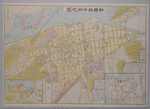 新舞鶴市街地図（昭和11年）