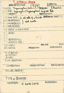 岩田久二雄フィールドノート