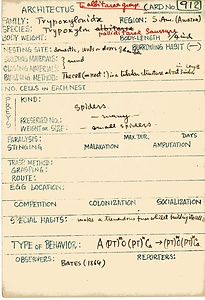 岩田久二雄フィールドノート