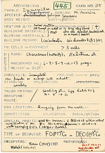 岩田久二雄フィールドノート