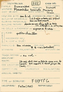 岩田久二雄フィールドノート