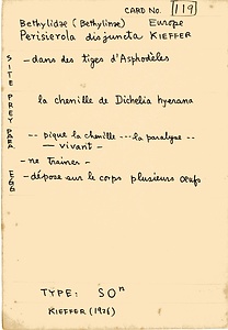 岩田久二雄フィールドノート