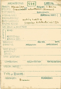 岩田久二雄フィールドノート