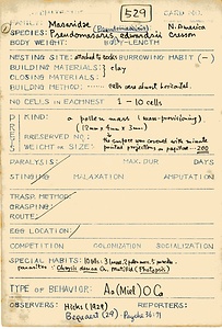 岩田久二雄フィールドノート