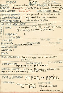 岩田久二雄フィールドノート