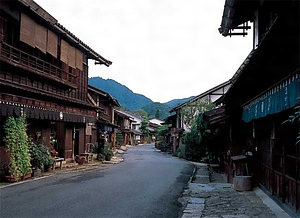 南木曽町妻籠宿（宿場町　長野） なぎそまち　つまごじゅく（しゅくばまち　ながの）