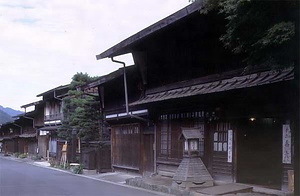 塩尻市奈良井（宿場町　長野） しおじりし　ならい（しゅくばまち　ながの）
