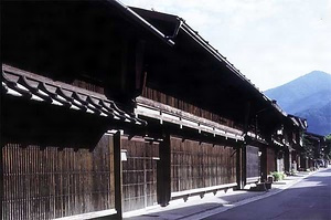 塩尻市奈良井（宿場町　長野） しおじりし　ならい（しゅくばまち　ながの）