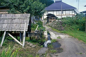 白馬村青鬼（山村集落　長野） はくばむら　あおに（さんそんしゅうらく　ながの）