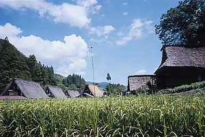 南砺市相倉（山村集落　富山） なんとし　あいのくら（さんそんしゅうらく　とやま）