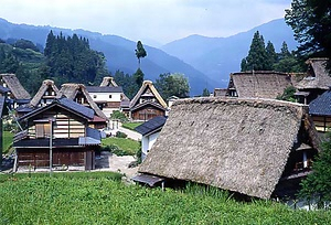 南砺市相倉（山村集落　富山） なんとし　あいのくら（さんそんしゅうらく　とやま）