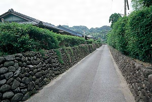 薩摩川内市入来麓（武家町　鹿児島） さつませんだいし　いりきふもと（ぶけまち　かごしま）
