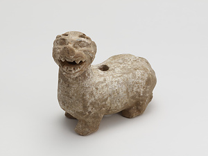 加彩鎮墓獣