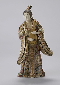 金襴手琵琶と弁天像