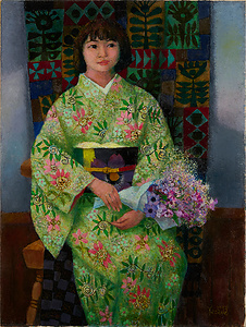 花と女