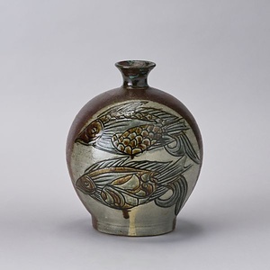 魚文扁壺