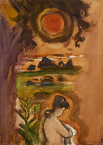 奄美の夕日