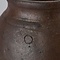褐釉塩壺