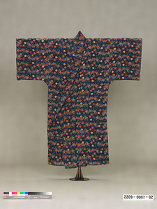 梅花蝶模様紅型衣裳 ばいかちょうもようびんがたいしょう