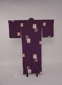シボ紋縫取お召