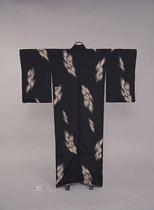 シボ紋縫取お召