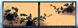 西瓜蒔絵風炉先