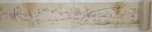 「砺波郡御巡見御道筋手絵図」 となみごおりごじゅんけんおみちすじてえず