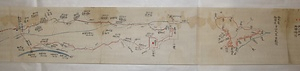 「砺波郡御巡見御道筋手絵図」 となみごおりごじゅんけんおみちすじてえず