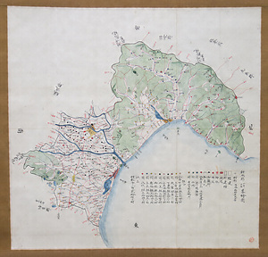 射水郡一町五厘略絵図（写）