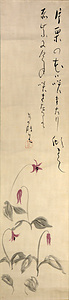 筏井竹の門画「片栗の花」
