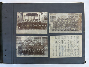 写真アルバム（高岡市平米小学校、米森茂、藤本長蔵等）