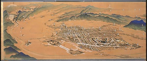 高岡市鳥瞰図