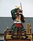 諏訪講の山車と人形（神功皇后・源頼義）