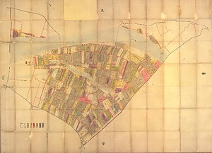 新喜来検地絵図