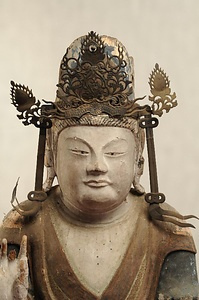 木造天部形立像（伝梵天像・伝帝釈天像） もくぞうてんぶぎょうりゅうぞう（でんぼんてんぞう・でんたいしゃくてんぞう）