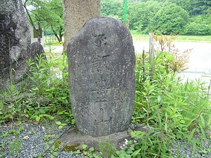 赤芝の草木塔 あかしばのそうもくとう