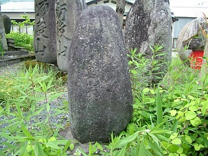 赤芝の草木塔 あかしばのそうもくとう