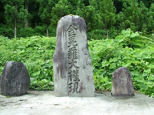戸長里の草木塔 とちょうりのそうもくとう