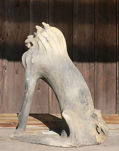 鹿嶋八幡神社陶造狛犬 かしまはちまんじんじゃとうぞうこまいぬ