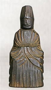 円空仏（菩薩形坐像二躯） えんくうぶつ（ぼさつぎょうざぞうにく）