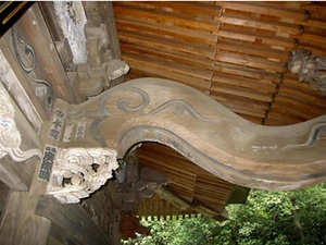 葺不合神社本殿・拝殿　附　二の鳥居 ふきあえずじんじゃほんでん・はいでん　つけたり　にのとりい