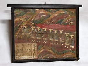 日光東照宮参拝図絵馬 にっこうとうしょうぐうさんぱいずえま