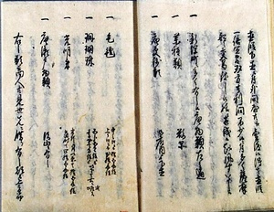 新潟奉行川村修就関係資料 にいがたぶぎょうかわむらながたかかんけいしりょう