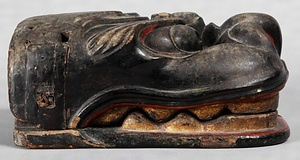 金澤八幡宮　獅子頭 かねざわはちまんぐう　ししがしら