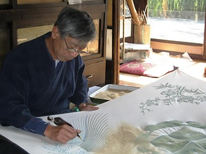 筒描藍染 つつがきあいぞめ