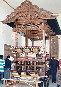 南北千木町屋台囃子 なんぼくせんぎちょうやたいばやし