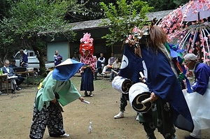 下福田ささら獅子舞 しもふくだささらししまい