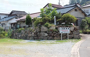 浜田城裏門跡