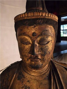 木造聖観音菩薩坐像（旧長坂寺伝来） もくぞうしょうかんのんぼさつざぞう（きゅうちょうばんじでんらい）