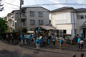 鶴巻下部大山灯籠行事 つるまきしもぶおおやまとうろうぎょうじ